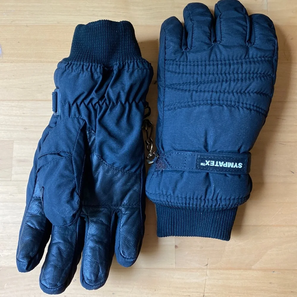 Grandoe Black Winter Ski Gloves Ladies Large